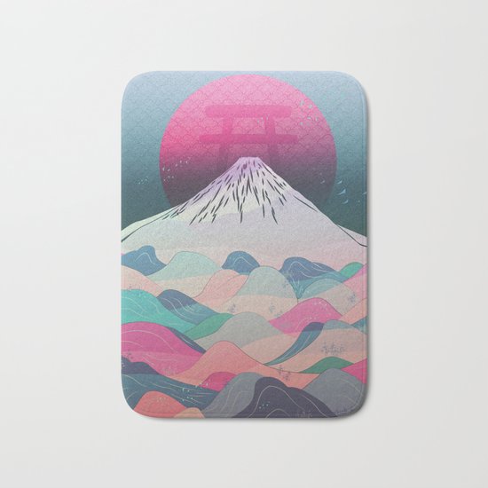 Dreaming of Japan Bath Mat
