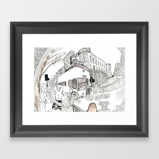 Celebration Framed Art Print