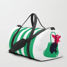 Angry animals: chihuahua - little green bag Duffle Bag