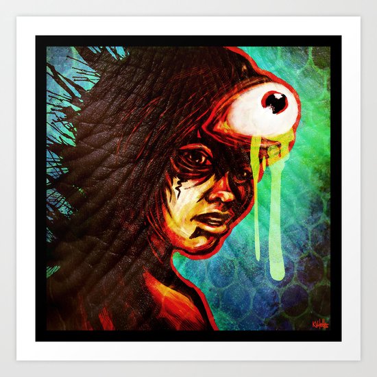 3:33 track art 2 Art Print