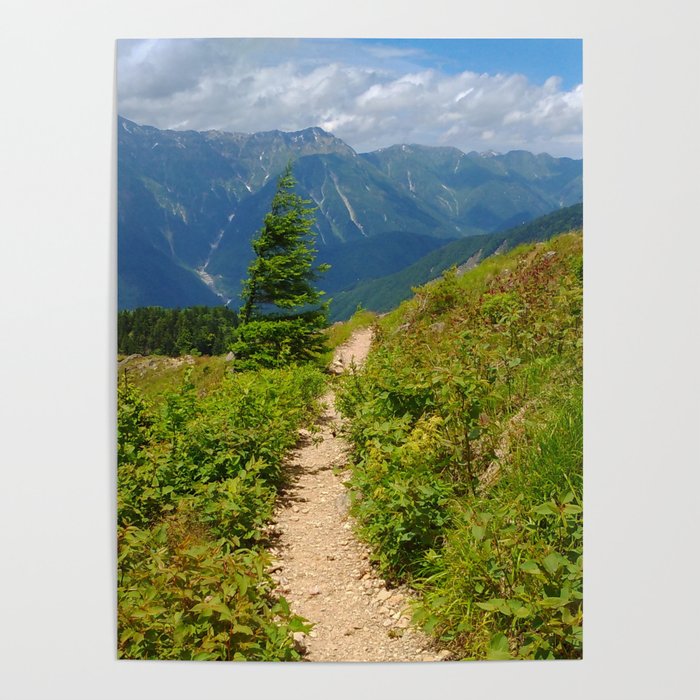 Mountain Path Poster