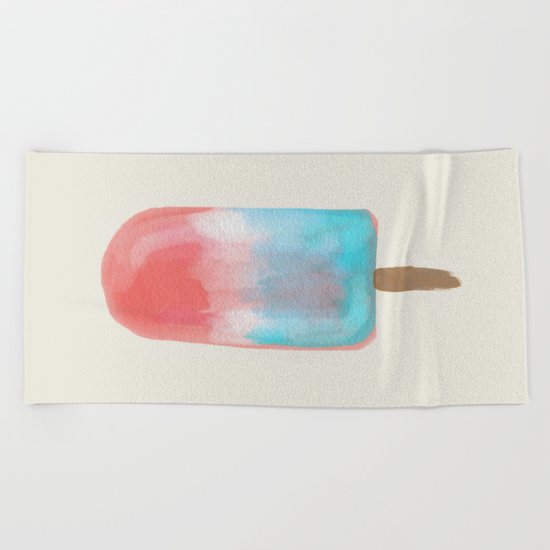 A Colorful Popsicle Beach Towel
