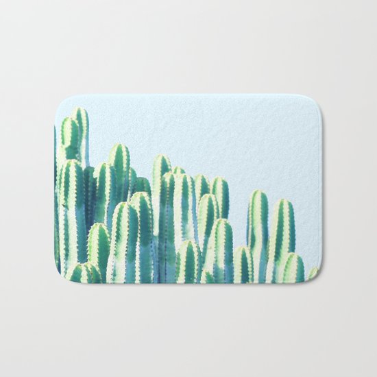 Cactus by the Sea #society6 #decor #buyart Bath Mat