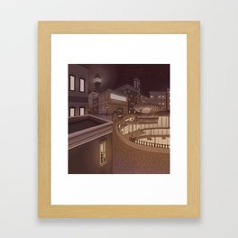 Docking Station Framed Art Print