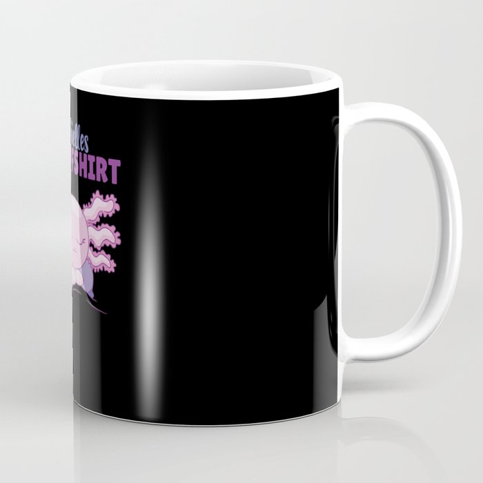 Official Sleep Shirt Axolotl Cute Animals Relax Coffee Mug
