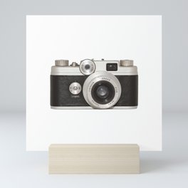 70's vintage camera Mini Art Print