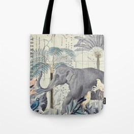 The Journey of the Elephant Tote Bag