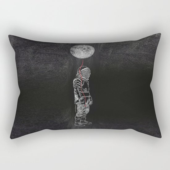 Moon Balloon 02 Rectangular Pillow