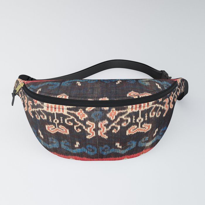 Sumba East Indonesian Ikat Print Fanny Pack