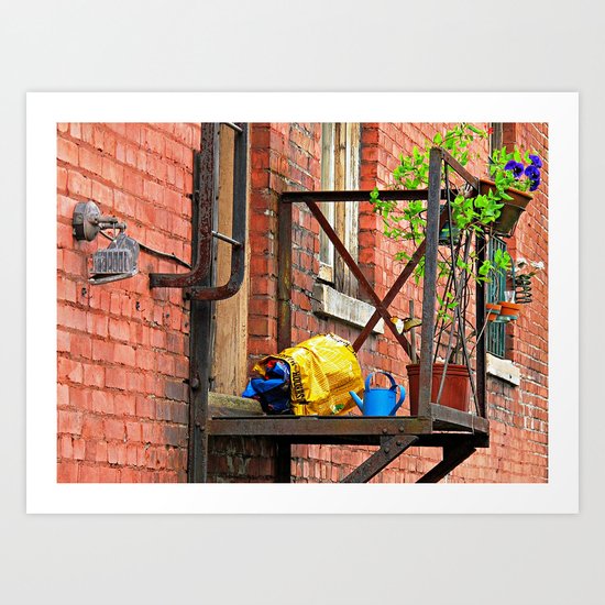 Urban Garden Art Print