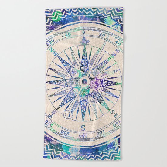 Follow Your Own Path Beach Towel