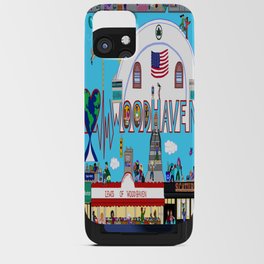 The Community Heartbeat Pulse of Woodhaven iPhone Card Case