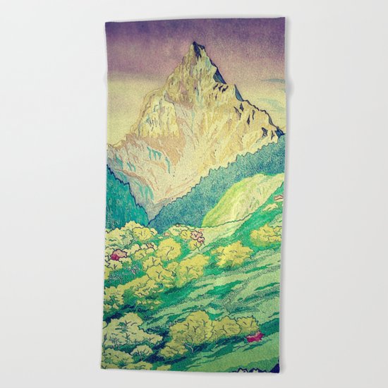 Sleeping in Colours at Minna Beach Towel