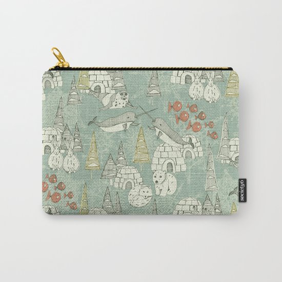 arctic retro Carry-All Pouch