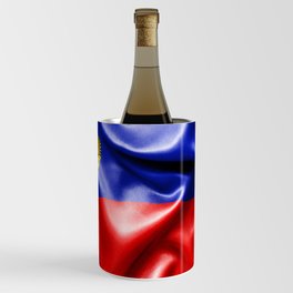 Liechtenstein Flag Wine Chiller