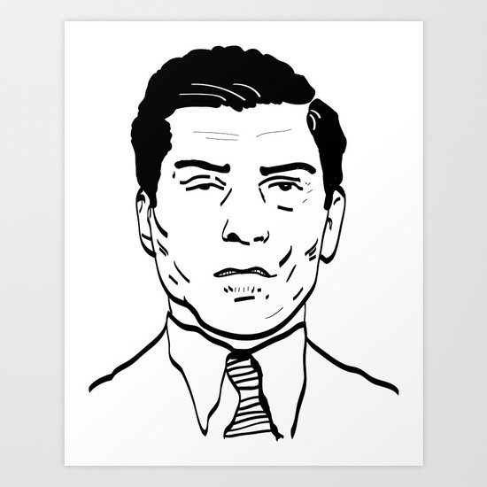Charles 'Lucky' Luciano Art Print