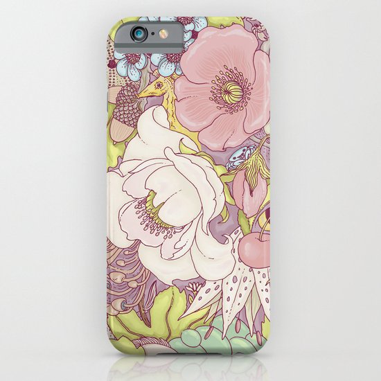 the wild side - summer tones iPhone & iPod Case