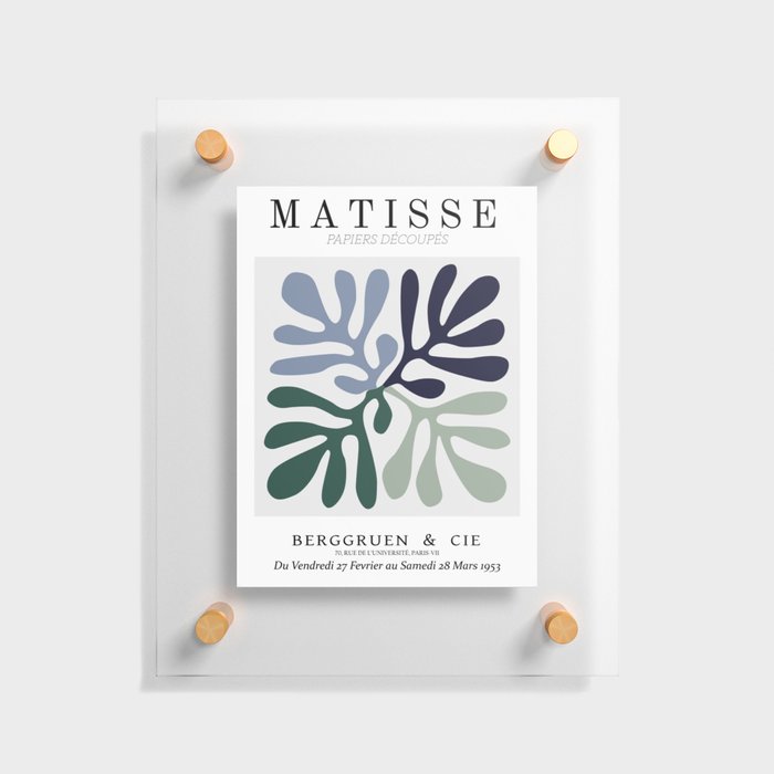 Henri Matisse - The Cutouts - Papiers Decoupes Floating Acrylic Print