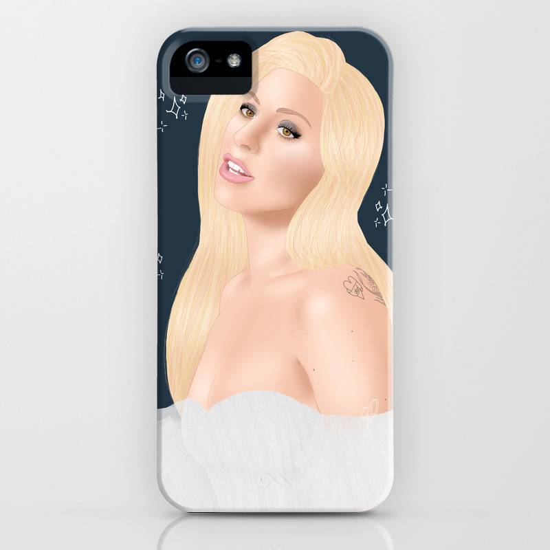 Ladygaga White Dress Iphone Case By Guiitch Society6