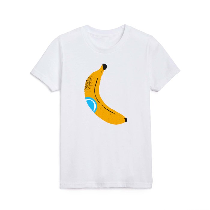 Banana Pop Art Kids T Shirt