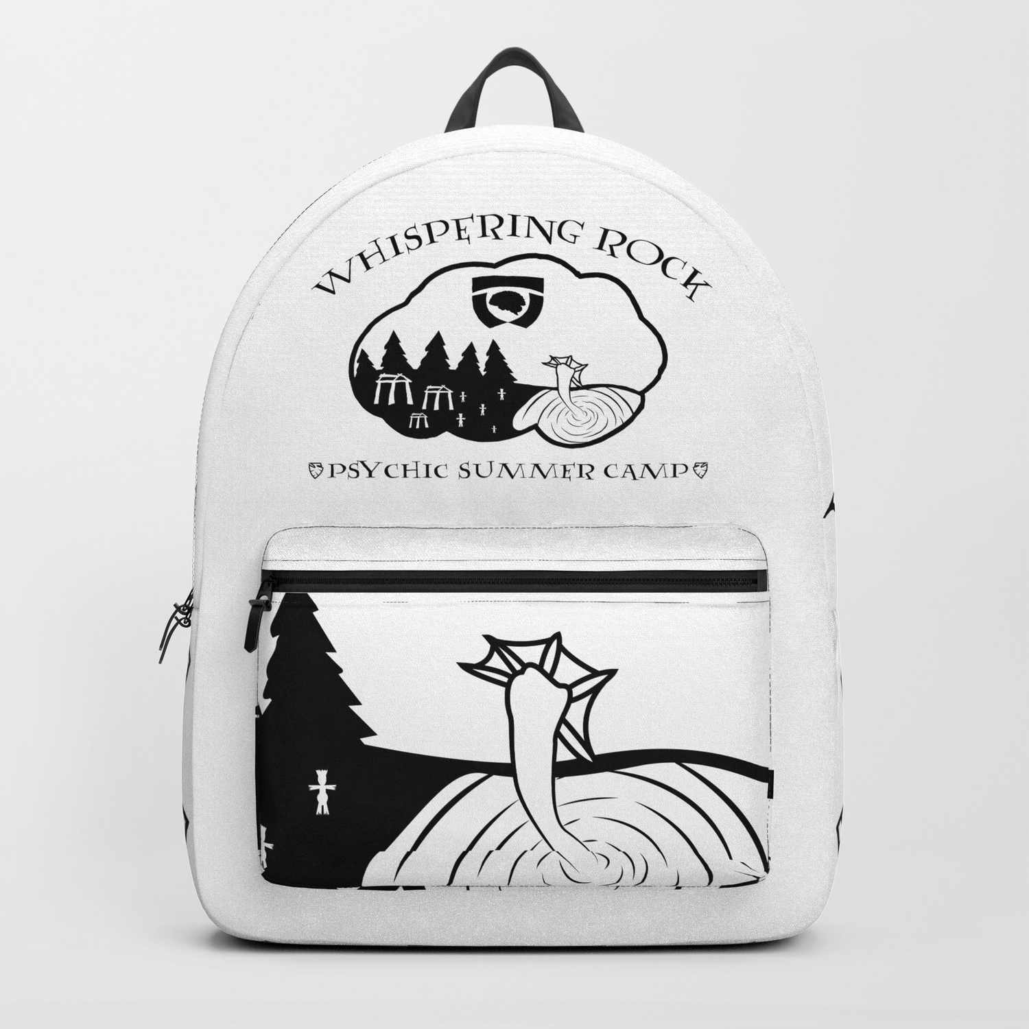 Whispering Rock Psychic Summer Camp Backpack By Fosterchild Society6