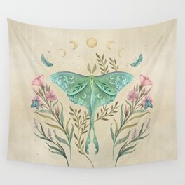 Luna and Forester - Oriental Vintage Wall Tapestry