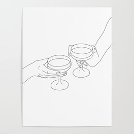 Cheers Drinking Buddies Poster