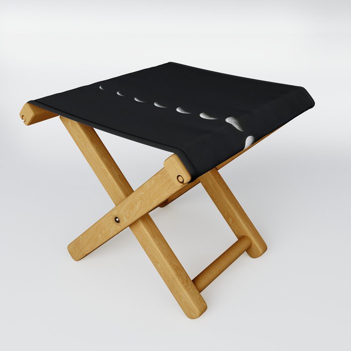 Lunar Moon Phases Folding Stool