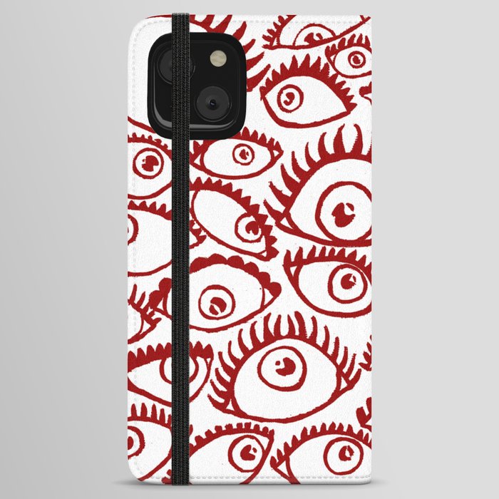 Seeing Red iPhone Wallet Case