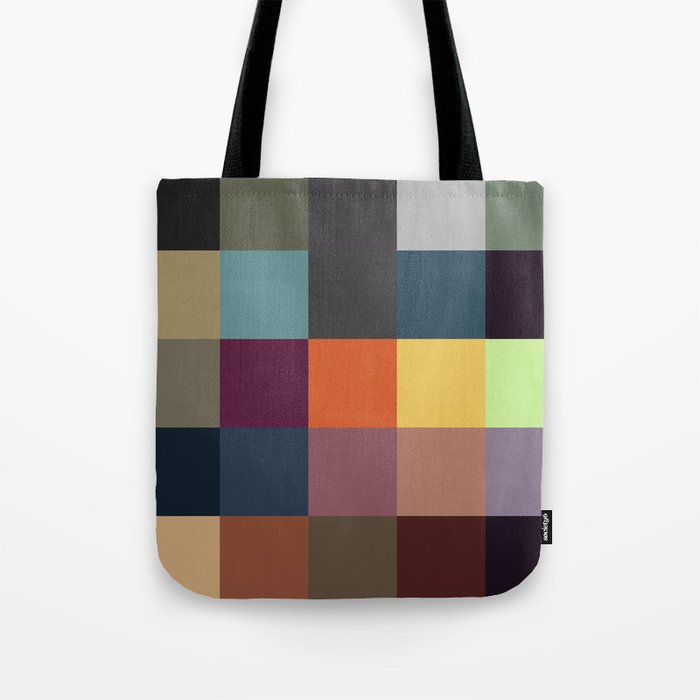 Pixel Patchwork Kappa Tote Bag