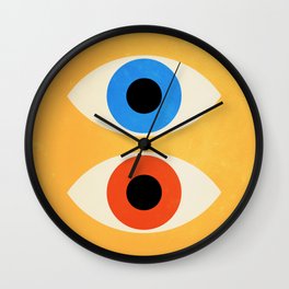 Eyes | Bauhaus III Wall Clock