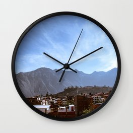 Canyon Village Wall Clock