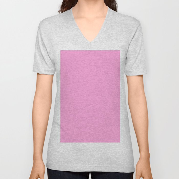 Corinthian Pink V Neck T Shirt