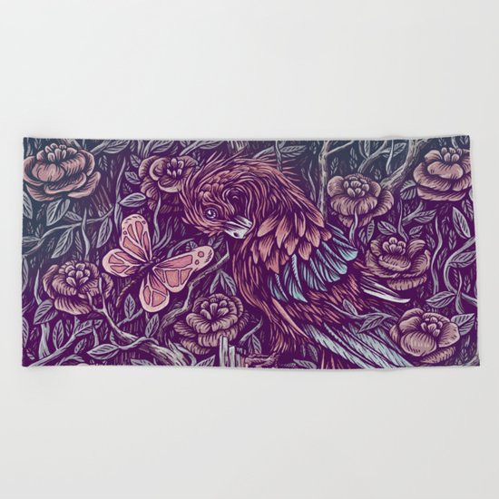 Against Beach Towel