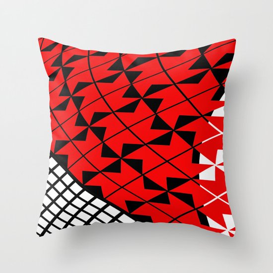 New Wave Throw Pillow