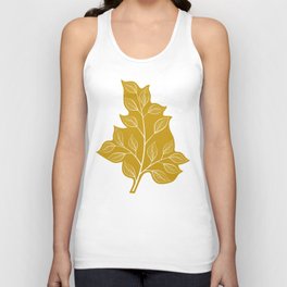 Autumn Botanical, Cottagecore Unisex Tank Top