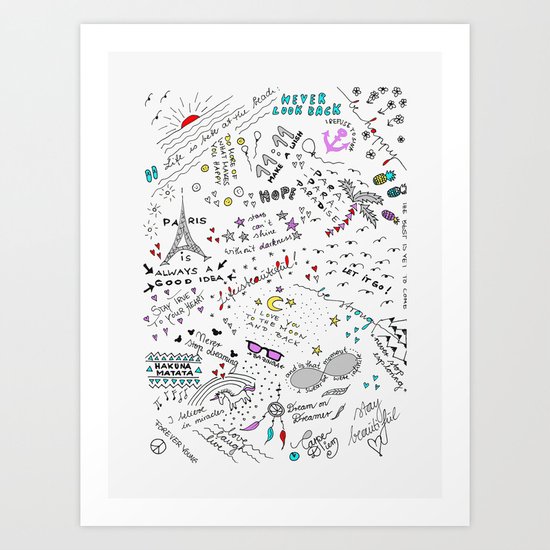 ALL IN ONE Art Print