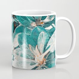 Leaves of the park Don Enrique in Oporto, Portugal. Coffee Mug