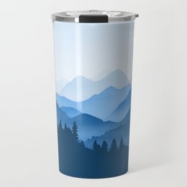 Classic Blue Mountains Travel Mug