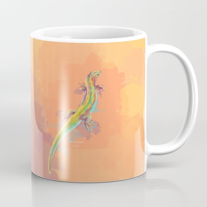 Desert Colors - Lizard Illustration Coffee Mug