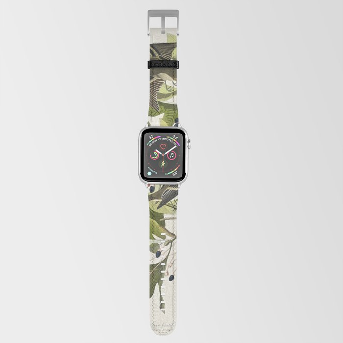 Small Green Crested Flycatcher from Birds of America (1827) by John James Audubon Apple Watch Band