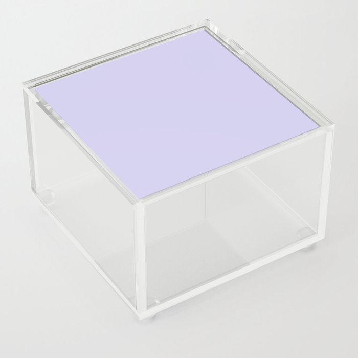 Periwinkle Purple Color Acrylic Box