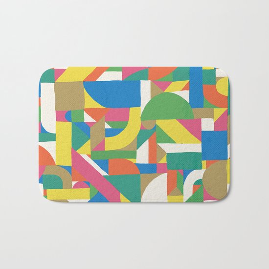 Letter i Bath Mat