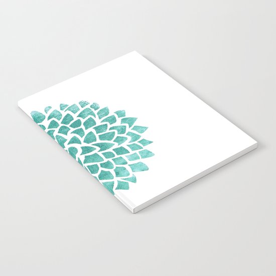 Teal Ice Notebook