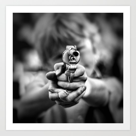 Bang! Art Print