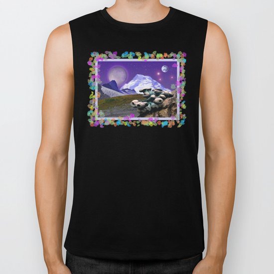 KOMA KULSHAN IN OUTER SPACE Biker Tank