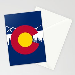 Colorado flag Stationery Cards