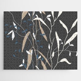 Meadow Grasses Floral Jigsaw Puzzle