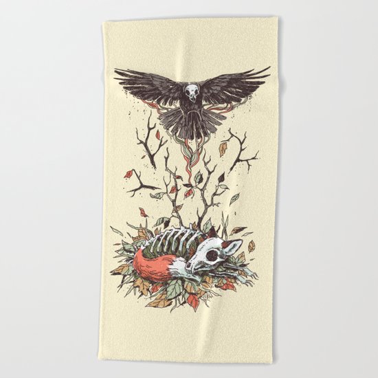 Eternal Sleep Beach Towel