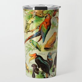 Adolphe Millot "Birds" 1. Travel Mug